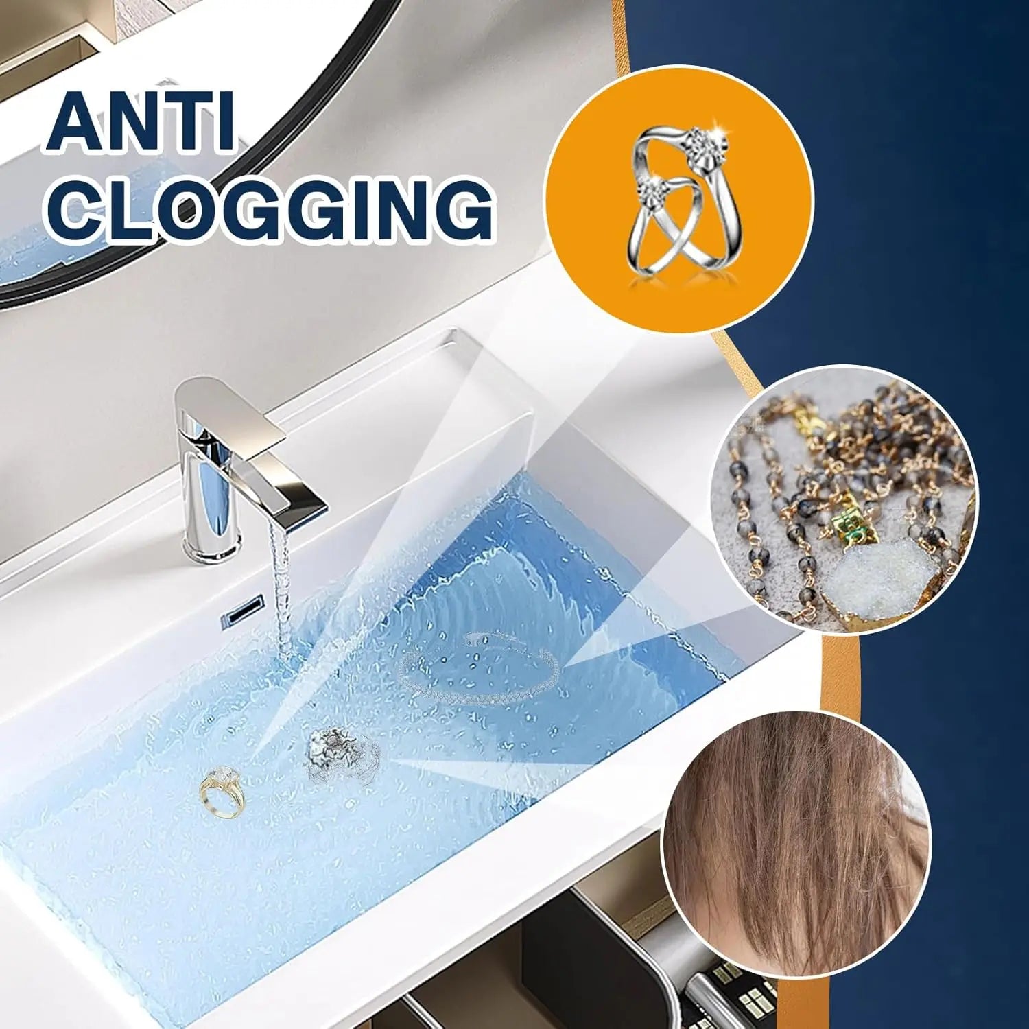 Bathroom Sink Drain Strainer Zexa Store