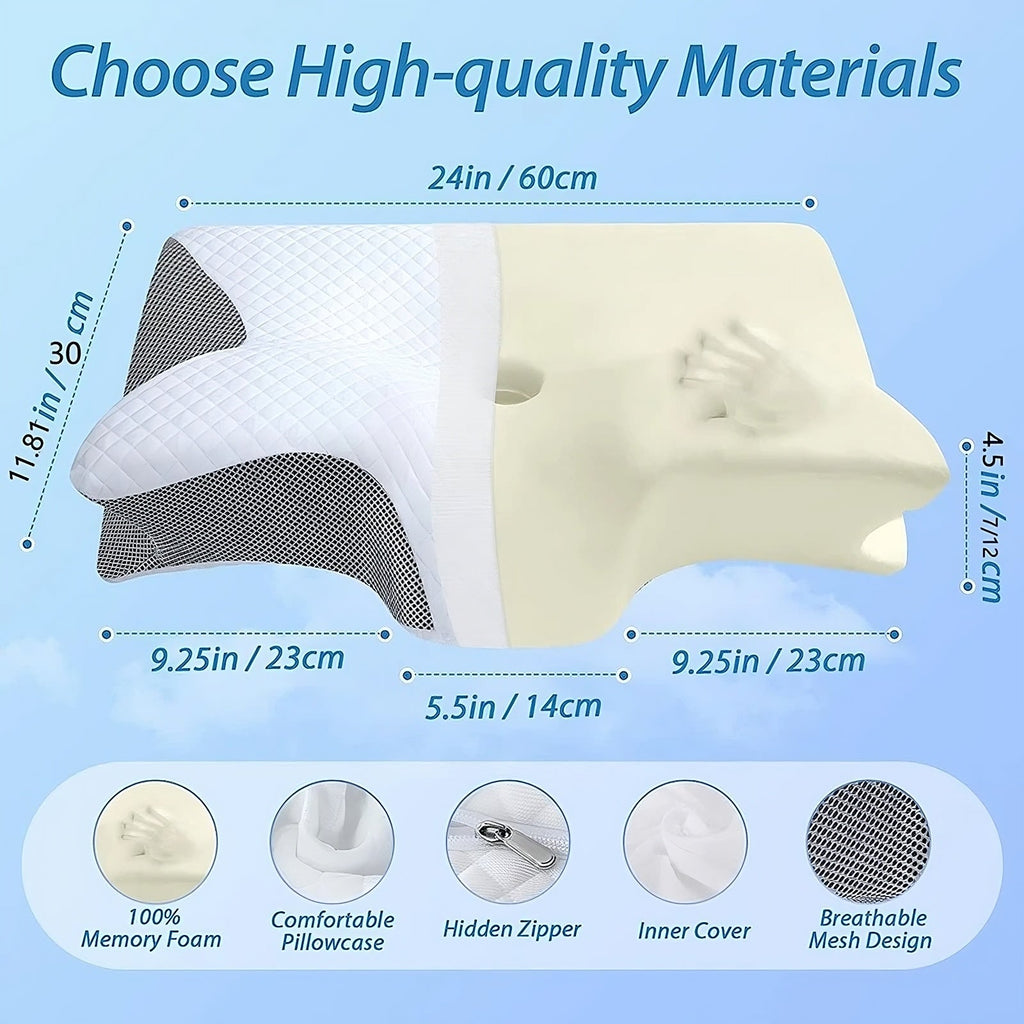 Memory Foam Cervical Pillow Zexa store