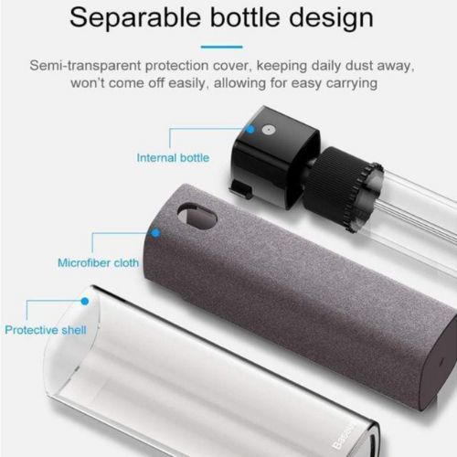 2x 2 In 1 Phone Screen Cleaner Spray Zexa store