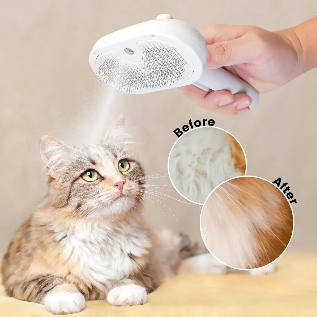 Pet Steam Grooming Comb Zexa store