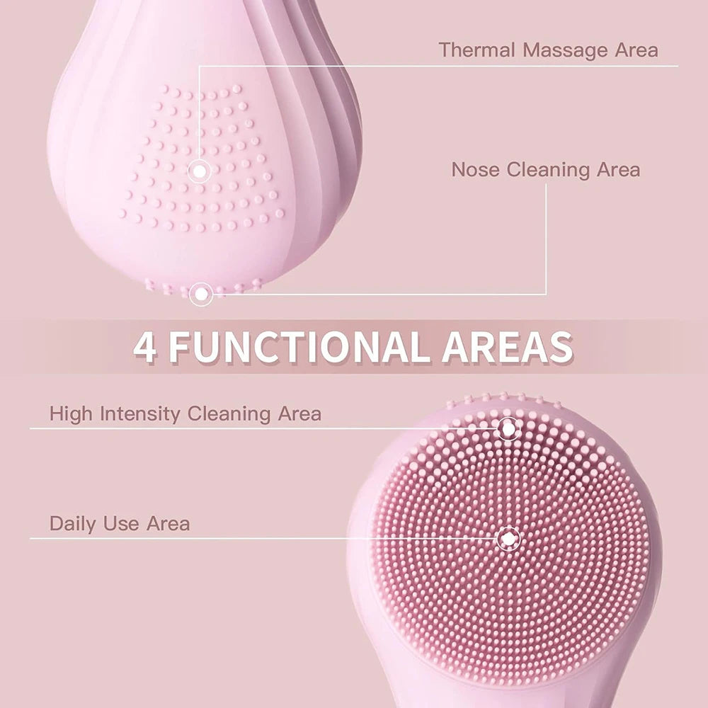 Sonic Waterproof Facial Cleansing Brush Zexa store
