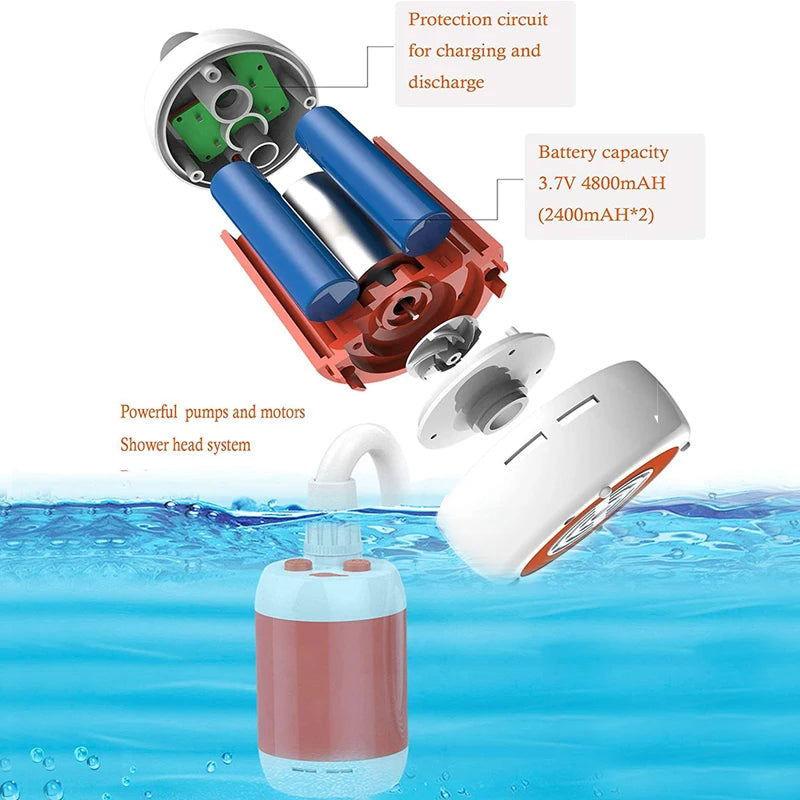 Portable Camping Shower Zexa store
