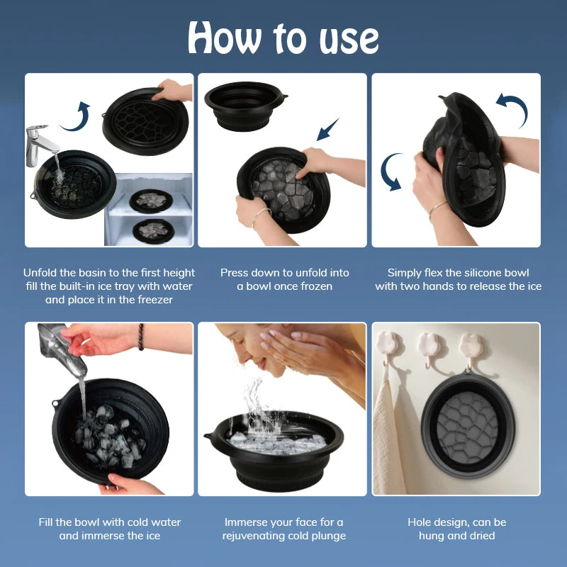 Facial Ice Bath Bowl Zexa store